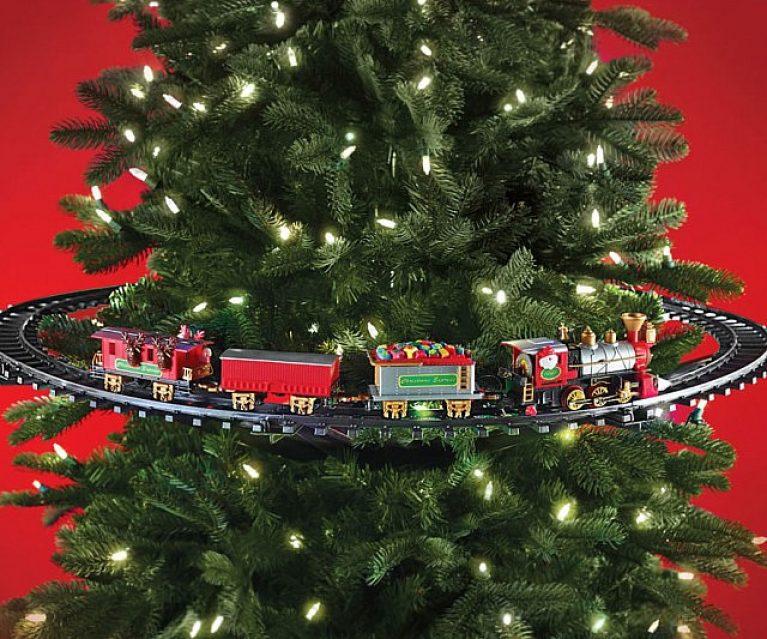 Train décoratif pour sapin de Noël - Cadeaux de Noël